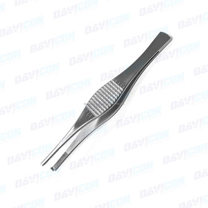 Pinzas Médicas Ferris Smith de Acero Inoxidable de Alta Calidad Profesional, 2X3 Dientes, 6.3/4 Pulgadas, Reutilizables - Product Image 3