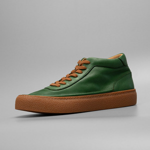 รองเท้าผ้าใบผู้หญิงทรงสูงพื้นหนาแบบมีเชือกผูก สไตล์ทันสมัย รองเท้าผู้ชายทรงสูงพื้นหนาแบบลำลอง - Product Image 2