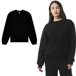 Women Unisex Premium Soft Heavyweight 100% Cotton Crewneck Winter Sweatshirt Digital Waterproof <b>Fabric</b>-Bella + Canvas Tultex - Product Image 5