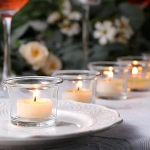 Portavelas de Cristal Hechos a Mano IBS y Velas Votivas - Decoración Navideña y Regalos con Impresión Tipográfica - Product Image 5