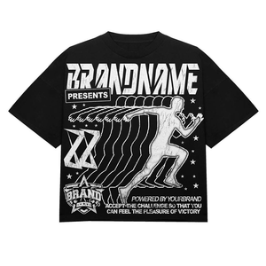 เสื้อยืดผู้ชายไซส์ใหญ่ คุณภาพสูง ผลิตจากผ้าฝ้าย 100% พิมพ์โลโก้ตามสั่ง เป็นมิตรต่อสิ่งแวดล้อม แห้งเร็ว ขายส่ง - Product Image 2