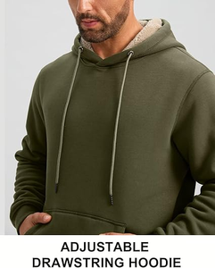 Sweat à capuche Y2K vintage rétro en polaire polyester/coton, écologique, qualité supérieure, pull lourd de luxe pour homme, vente en gros - Product Image 3