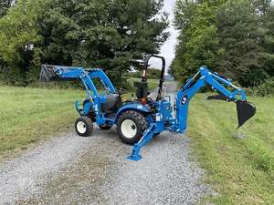 2025 nouveau Design tracteur de jardin chargeur frontal chargeuse-pelleteuse composants essentiels comprennent pompe boîte de vitesses portant 4WD roue moteur - Product Image 2