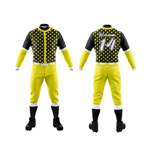 Uniformes de béisbol Ropa de calidad tailandesa Sublimación Impresión Equipo Camisetas de béisbol Venta al por mayor Camisetas de béisbol baratas - Product Image 1