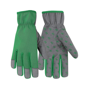 Gants de travail acharnés imperméables Anti-coupure de haute qualité Construction soudage jardinage usine équipement de sécurité-usage quotidien cuir coton - Product Image 3