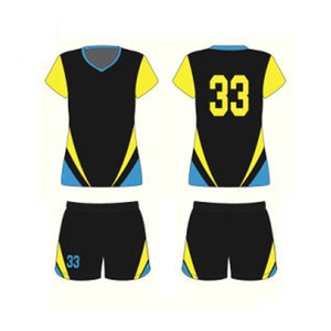 Comfortable Sublimated Custom <b>Cheap</b> Volleyball Uniform Designs - Product Image 2