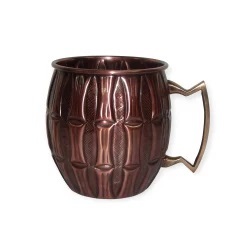 Engraving Design Handmade Hot Selling Antique Finished Copper Beer Coffee Mug Kitchen Decorative Dishwasher Microwave <b>Safe</b> <b>Large</b> - Product Image 4
