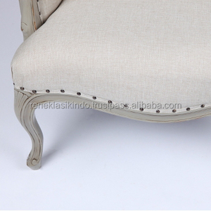 La silla de restaurante serie 2304 está hecha de madera de caoba de alta calidad con un asiento acolchado de espuma y tapicería de tela suave. - Product Image 3