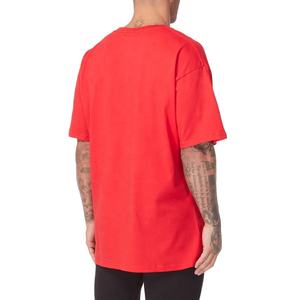 เสื้อเชิ้ตผู้ชายแบบลำลองผ้าฝ้าย 100% ทรงโอเวอร์ไซส์ เสื้อยืดเปล่าแบบกำหนดเองสำหรับผู้ชาย - Product Image 4