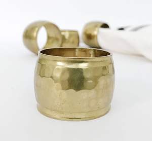 Les ronds de serviette les mieux notés pour les idées de décoration de table classiques avec une finition antique de haute qualité et un artisanat durable - Product Image 4