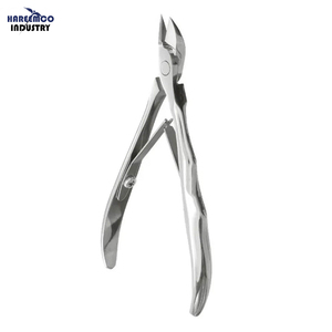 Coupe-ongles en acier inoxydable pour bébé et usage manuel, ouverture large, polissage miroir, double ressort, joint à rainure, bord de coupe de 9 mm - Product Image 1
