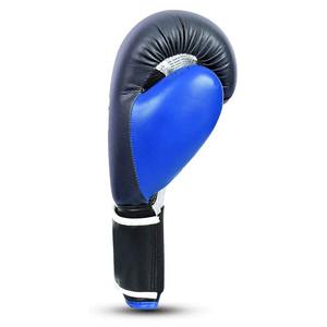 Gants de boxe en cuir véritable personnalisés de haute qualité en gros, imperméables et lacés, pour adultes - Product Image 3