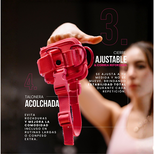 Sangles de cheville professionnelles pour la musculation, rembourrage en néoprène, grillettes réglables avec boucle à pression, poids personnalisés, double anneau en D, chevillères - Product Image 6