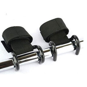 <b>Gym</b> Fitness Training Hooks Weight Lifting Grip <b>Wrist</b> <b>Support</b> Straps Customized Color Neoprene Heavy Duty - Product Image 4