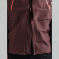 Vestes d'hiver personnalisées à fermeture éclair, équipement de sport à capuche imperméable et chaud pour le camping en plein air, coupe-vent avec techniques imprimées