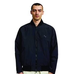 Chaqueta de bombardero estilo callejero de diseño personalizado para hombre, chaqueta de bombardero acolchada con cuello levantado de tela ligera de alta calidad para hombre - Product Image 3