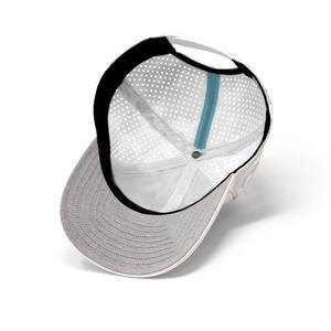 Gorra de béisbol deportiva de 5 paneles Premium con logotipo personalizado bordado a mano Gorra deportiva de malla alta de 6 paneles Patrón impreso ajustado - Product Image 2