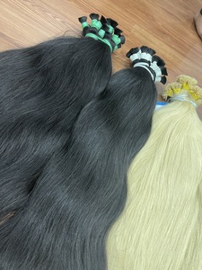 TENDANCE CHAUDE 100% Cheveux Humains Sans Perte D'emmêlement Haute Qualité Extensions de Cheveux Naturels En Vrac Cheveux Humains Pour Femme - Product Image 6