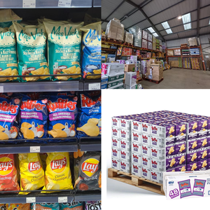 ซื้อ ruffles ชิปมันฝรั่งดั้งเดิมรสเผ็ดเนื้อแข็งนุ่มรสเค็มหวานเปรี้ยวหวานรสเผ็ดกล่องใส่หัวหอมข้าวโพด - Product Image 1