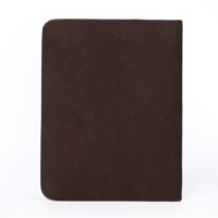 Portefeuille élégant et fin en cuir véritable avec fermeture pliante, porte-cartes de petite taille avec doublure en coton, facile à transporter, de haute qualité, cadeau unisexe