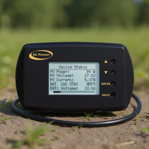 Control remoto digital Go Power GP-RVC-R para controlador solar GP-RVC-10 y 30 con cable de 25 pies - Product Image 3