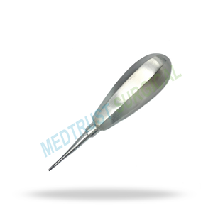 Élévateur dentaire chirurgical extra petit 301S en acier inoxydable pour luxation dentaire de précision et élévation radiculaire - Product Image 3