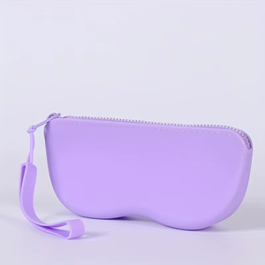 Cao cấp mịn Kích thước trung bình đa mục đích nhỏ chống rơi mảnh vỡ kính trường hợp Silicone Kính mát trường hợp cho nam giới và phụ nữ - Product Image 6