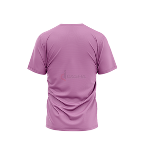 Camiseta ajustada de manga corta de verano para hombre, estampado de logotipo personalizado en Color sólido, ropa deportiva de punto en blanco liso, estilo de calle - Product Image 2