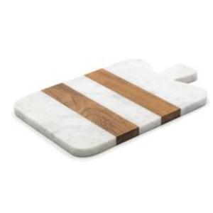 Planche à découper en bois et en marbre à la mode avec un artisanat de qualité supérieure pour une utilisation polyvalente dans la cuisine - Product Image 6