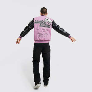 Veste universitaire pour hommes de High Street Logo personnalisé meilleure qualité prix de gros très demandé Lettermen 100% laine écologique - Product Image 4