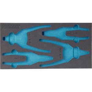 Inserto de Espuma Suave de 2 Componentes Hazet para Cajas de Herramientas - Modelo 163-124/4 - Product Image 1