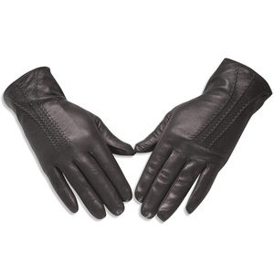 Guantes de cuero ligeros para hombre hechos a medida de la mejor calidad para uso diario al aire libre Guantes de invierno transpirables a bajo MOQ y precio - Product Image 5