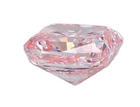 Diamante Cultivado en Laboratorio CVD de Corte Ovalado de 4.55 Quilates, Color Rosa Intenso Fantasía, Claridad VS1, Certificado IGI 574355050, Excelente para Joyería
