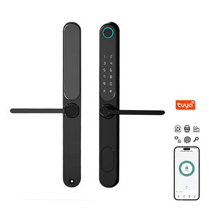 高度な両面防水スマートロックシンプルアルミ合金材料複数ロック解除方法直接工場販売 - Product Image 1