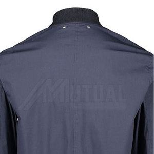 Chaqueta bomber de manga larga para hombre hecha a medida con tela de lona transpirable - Product Image 5