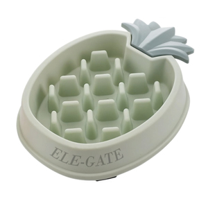 Piatto in Silicone Ecologico Anti-Soffocamento a Forma di Ananas per l'Alimentazione di Cani e Gatti - Product Image 4