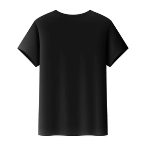 Camiseta hecha a medida para hombre al por mayor 60% algodón 40% poliéster mezcla patrón sólido 100% tejido de punto con diseño de logotipo - Product Image 6