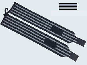 สายรัดข้อมือไนลอนแบบปรับได้สำหรับออกกำลังกายในยิมชุดอุปกรณ์กีฬายกน้ำหนักสำหรับผู้หญิงและผู้ชาย - Product Image 4