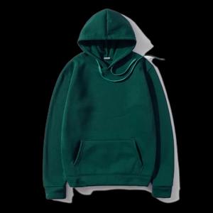 Hombres de alta calidad 360gsm 100% algodón y poliéster Streetwear personalizado de gran tamaño Casual Hoodie Plain Dyed para el invierno - Product Image 6