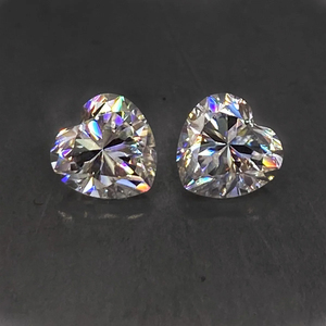 Luxe Excellent coeur coupe VVS laboratoire cultivé diamant Moissanite D couleur bijoux en pierres précieuses en vrac prix de gros bague disponible - Product Image 1