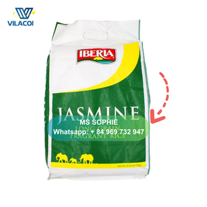 ข้าวหอมมะลิเวียดนามราคาถูกส่งออกข้าวขาวเมล็ดยาวบรรจุน้ำหอม5กก., 10กก., 25กก. หรือปอนด์ | MS sophie + 84 969 732 947 - Product Image 1
