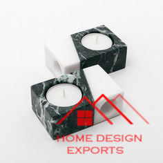 Grey Italian <b>Marble</b> Pillar for <b>Candle</b> Table Votive Decoration T- Light Holder Table Top & Wedding Decoration & Table Decor - Product Image 4