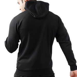 Sweat-shirt de sport professionnel deux pièces à capuche avec logo personnalisé pour hommes de qualité supérieure pantalon de survêtement ensemble hiver motif solide 100% - Product Image 6
