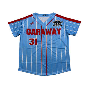 Jersey de béisbol y sóftbol de moda personalizado al por mayor, ropa transpirable con camiseta de juego de béisbol impresa de estilo personalizado - Product Image 4