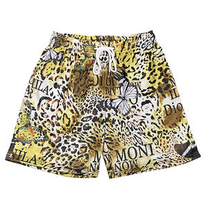 High Quality Wholesale 200 Gsm Mesh Fabric Summer Streetwear Basketball Workout Purple <b>Camo</b> Custom Print Mesh <b>Shorts</b> With Liner - Product Image 5