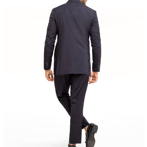 Nuevo Traje de Boda de 3 Piezas para Hombre, Talla Grande, Transpirable, Corte Entallado, Pantalón, Chaqueta, Cierre de Botón Sencillo, Logotipo Frontal - Product Image 3