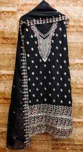 Nuevo Traje de Salwar Kameez de Algodón Fox Jorjat para Mujer, Material para Vestido con Bordado, para Venta al por Mayor - Product Image 4