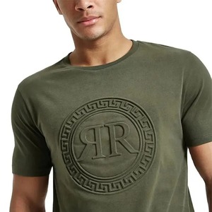 <span class=keywords><strong>T</strong></span>-<span class=keywords><strong>shirt</strong></span> da <span class=keywords><strong>uomo</strong></span> personalizzata in rilievo di alta qualità in cotone 100% lavorato a maglia traspirante Oversize Anti-Pilling - Product Image 5