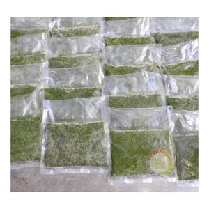 Hojas de yuca picadas Hoja de mandioca congelada Hecho en Vietnam Venta superior 2025 Hojas de tapioca trituradas y molidas - Product Image 3