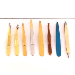 Customized Different Designs Anti-static Brow Tweezers Slanted Head Hair <b>Removal</b> Wholesale High Quality Portable Eyebrows <b>Tools</b> - Product Image 4
